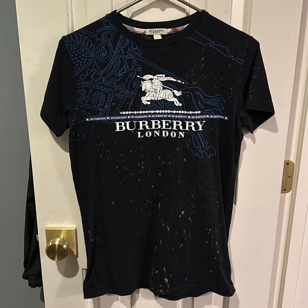 Burberry Logo-Embroidered Cotton-Jersey T-Shirt